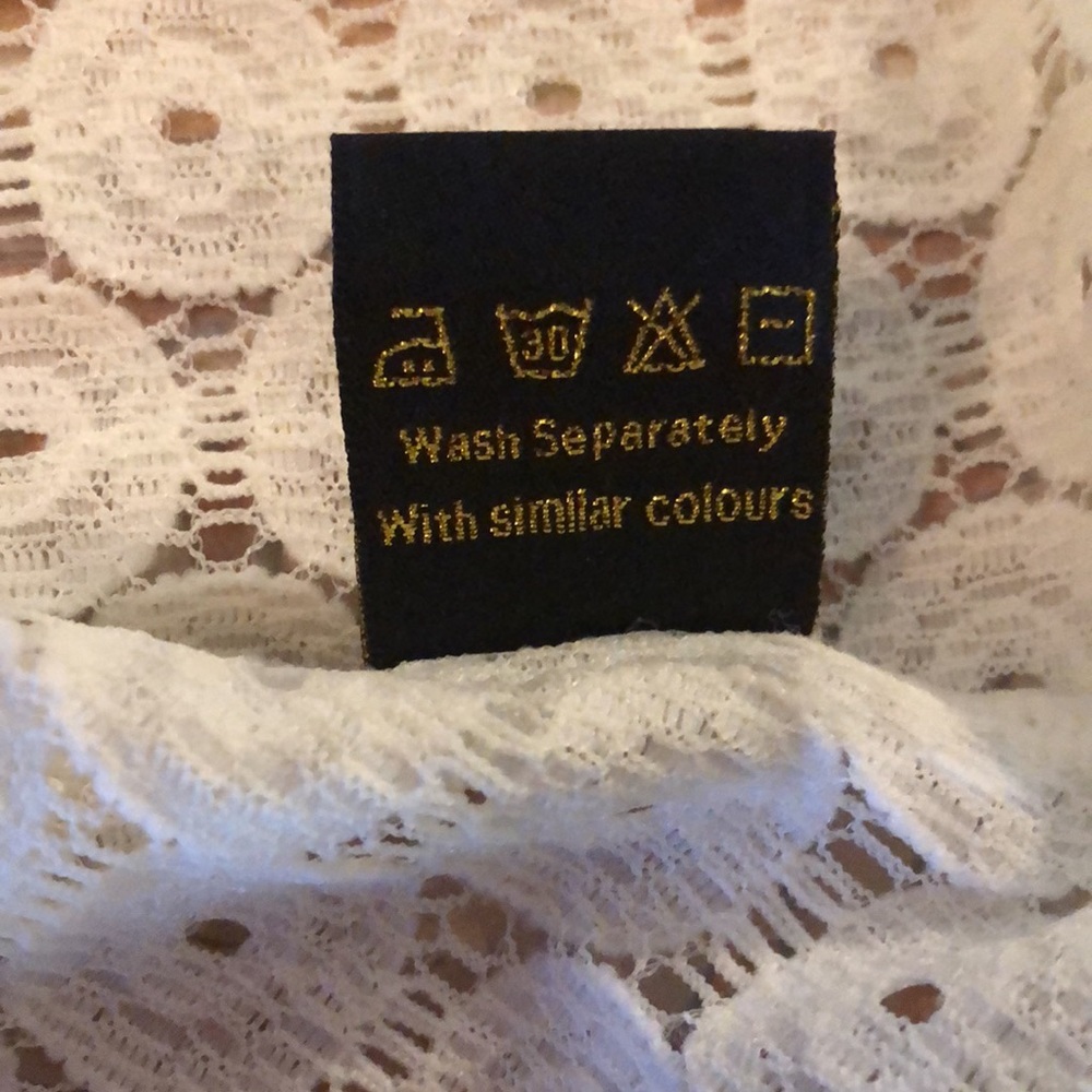 NWOT VELZRIA Open Fringed Cardigan - Picture 12 of 12
